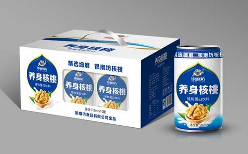 核桃露包装设计：创意与实用性的完美结合，引领健康饮品新潮流